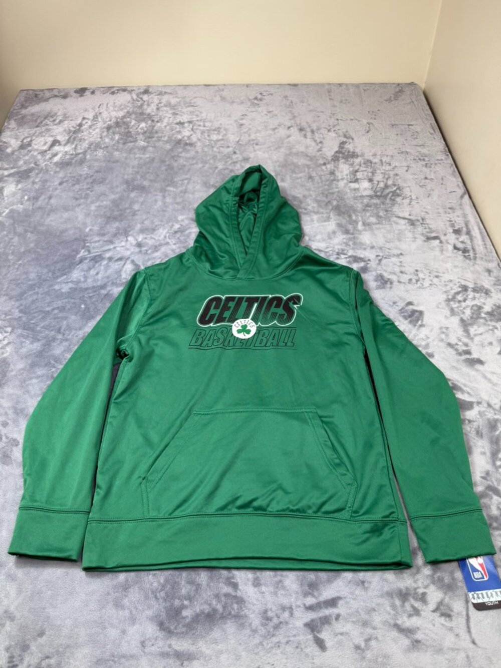 Youth NBA Apparel Boston Celtics Green Hoodie Sz Large 14/16 NWT